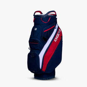 Ogio Silencer Cart Bag Red/White/Blue