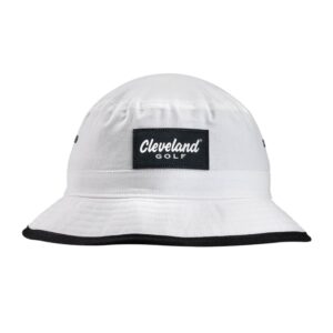 Cleveland Bucket Hat – White And Black