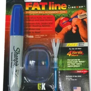 Fat Line Em Up Golf Ball Alignment Tool