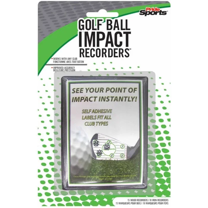 Golf Ball Impact Recorders Golf Ball Impact Recorders