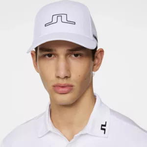 J.Lindeberg Caden Cap - White - One Size