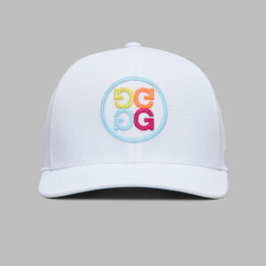 G/Fore Circle GS Chainstitch Contrast Men’s Hat – Snow/Multi