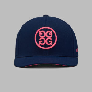 G/Fore Circle GS Chainstitch Contrast Men’s Hat – Twilight/Knockout Pink