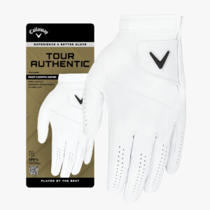 Callaway Tour Authentic Cabretta Leather White Glove - LARGE