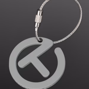 Scotty Cameron Gray Circle T Key Fob