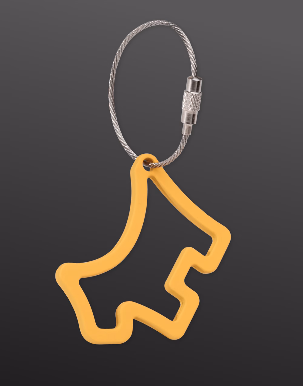 Scotty Cameron Yellow Scotty Dog Key Fob Scotty Cameron Yellow Scotty Dog Key Fob