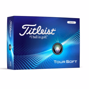 Titleist Tour Soft White Balls (12)