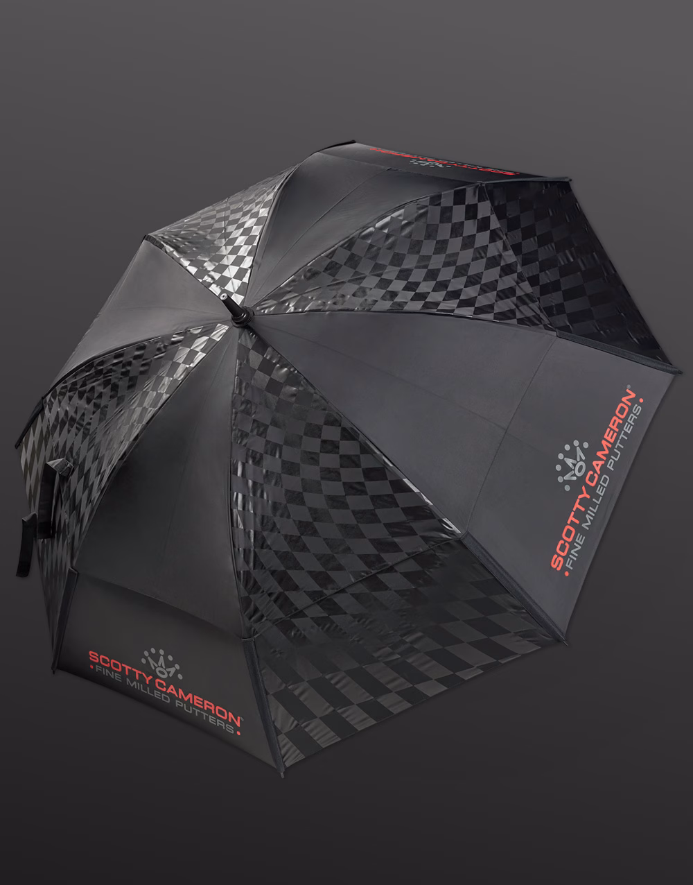 Black Checkered Umbrella Black Checkered Umbrella