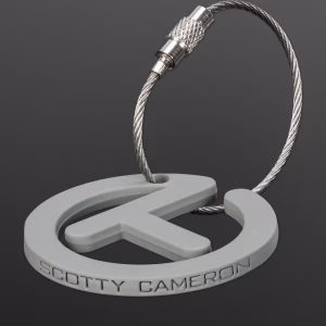 Scotty Cameron Gray Circle T Key Fob