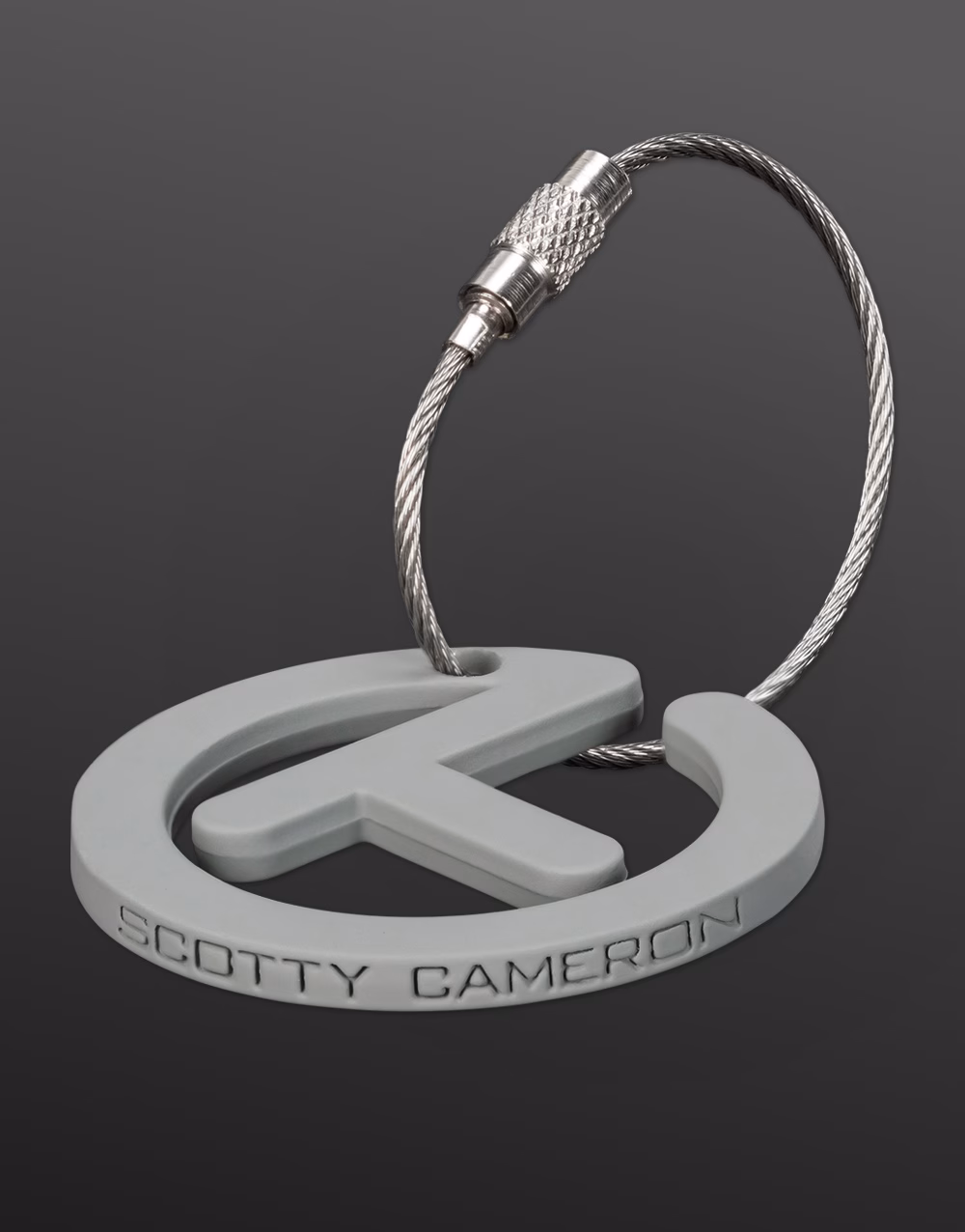Scotty Cameron Gray Circle T Key Fob Scotty Cameron Gray Circle T Key Fob