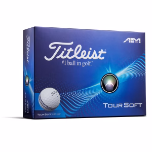 Titleist Tour Soft AIM360 White Balls (12)