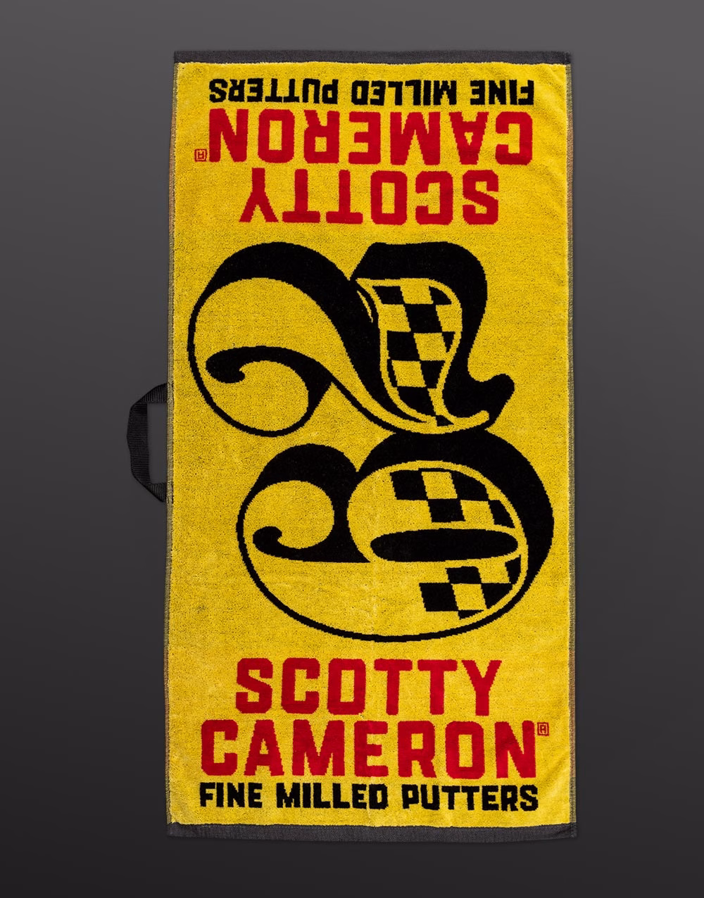 Scotty Cameron Yellow Winning Number 62 Towel Scotty Cameron Yellow Winning Number 62 Towel
