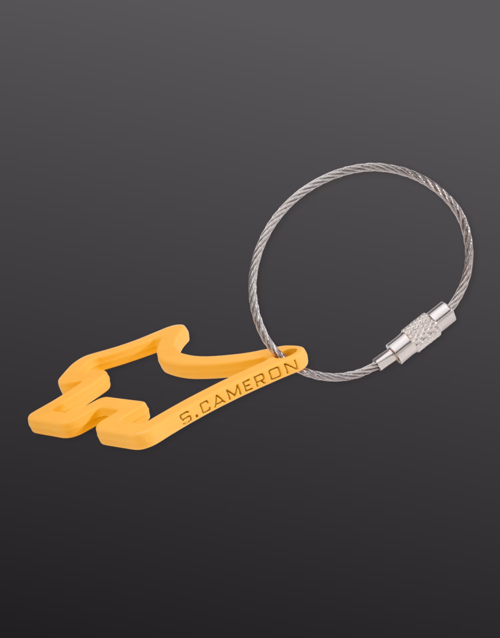 Scotty Cameron Yellow Scotty Dog Key Fob Scotty Cameron Yellow Scotty Dog Key Fob