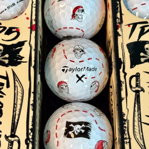 TaylorMade TP5 Pix “Treasure Map / Pirate” – Limited Edition Golf Balls (12)