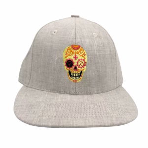 Piretti Cotton Heather Hood Hat - Dia de los Muertos