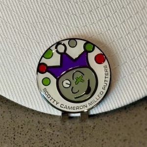 The Jester Crown Purple Ball Marker