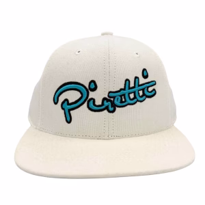 Piretti Cotton Twill Cap - White Blue
