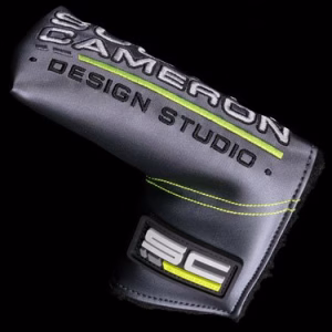 Scotty Cameron Custom Shop Cameron Design Headcover (Black / Lime Green Edition)