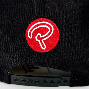 Piretti Cotton Twill Cap – Black Red