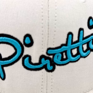 Piretti Cotton Twill Cap - White Blue