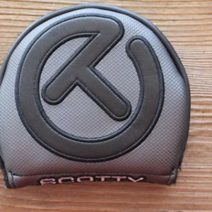 Scotty Cameron Circle T Black Industrial Round Mid Mallet Cover