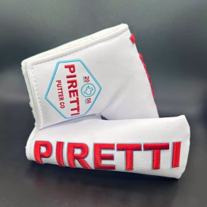 Piretti Putter Co 2008 Heritage Blade Headcover White/Red/Blue