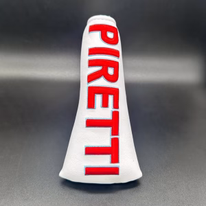 Piretti Putter Co 2008 Heritage Blade Headcover White/Red/Blue