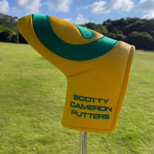 Scotty Cameron Circle T Blade Headcover Green & Yellow