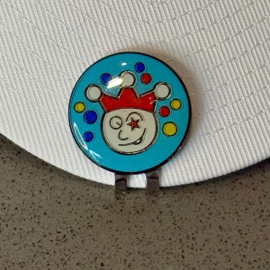 The Jester Crown Blue Ball Marker