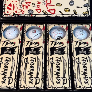 TaylorMade TP5 Pix “Treasure Map / Pirate” – Limited Edition Golf Balls (12)