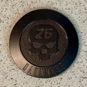 PXG “Darkness” Skull Ball Marker – EST. 2014 (Black Finish)