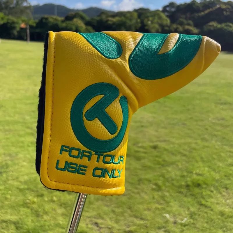 Scotty Cameron Circle T Blade Headcover Green & Yellow Scotty Cameron Circle T Blade Headcover Green & Yellow