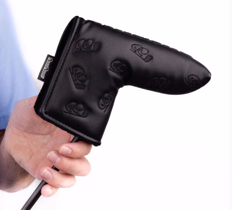 Good Good Golf Real Good Blade Cover Black Good Good Golf Real Good Blade Cover Black