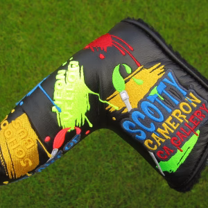 Scotty Cameron Gallery California Paint Splash Peace Crown