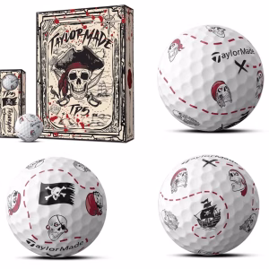 TaylorMade TP5 Pix “Treasure Map / Pirate” – Limited Edition Golf Balls (3)