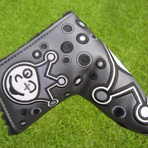 Scotty Cameron Custom Oreo / Dot Bomb Headcover (Black & White Edition)