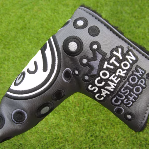 Scotty Cameron Custom Oreo / Dot Bomb Headcover (Black & White Edition)