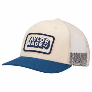 TaylorMade 25 Trucker Cream Navy Cap