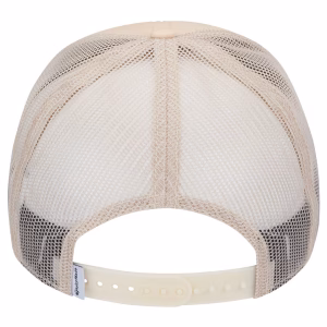 TaylorMade 25 Trucker Cream Navy Cap