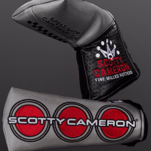 Scotty Cameron Silver Three Red Dots Blade Headcover