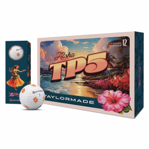 TaylorMade Island Time Pix Limited Golf Balls (3 balls)