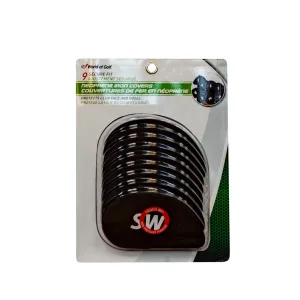 World of Golf 9 Neoprene Iron Covers