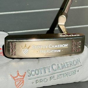 Scotty Cameron Pro Platinum Newport Mid-Slant Mil-Spec Putter 34" 8/10