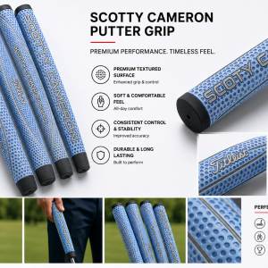Scotty Cameron Matador Putter Grip – Turbo Blue Midsize