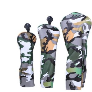 My Golf Covers 3 Piece Camo Headcover Set