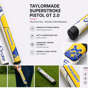 TaylorMade SuperStroke Pistol GT 2.0 Team Europe Grip