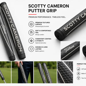 Scotty Cameron Matador Putter Grip – Black Midsize