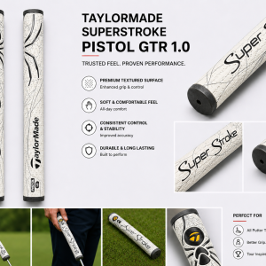 TaylorMade SuperStroke Pistol GTR 1.0 – White Spider