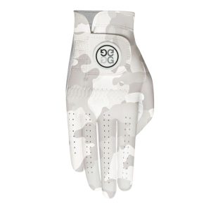G/Fore Men'S Signature Golf Glove - Snow(M) / Snow Camo(M-L)