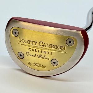 Scotty Cameron Caliente Grand Bolero Vintage Putter – Red & Gold